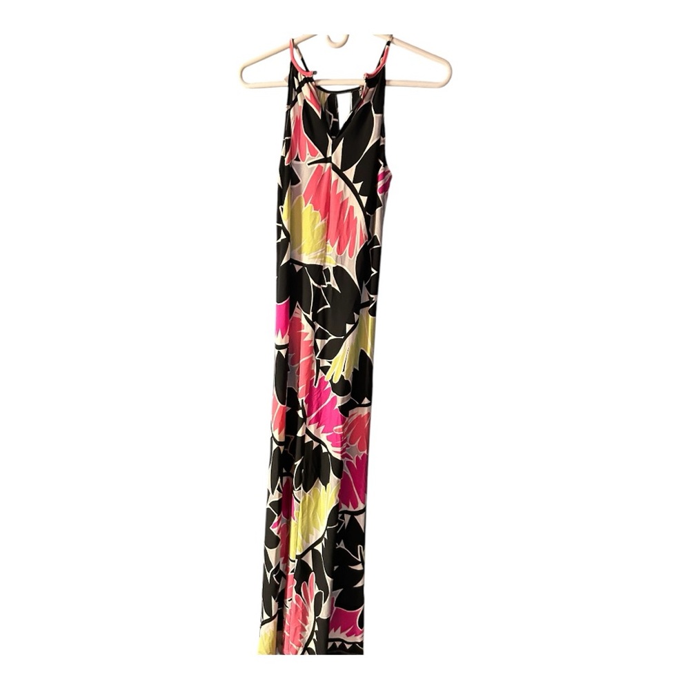 London Times Colorful Floral Maxi Dress